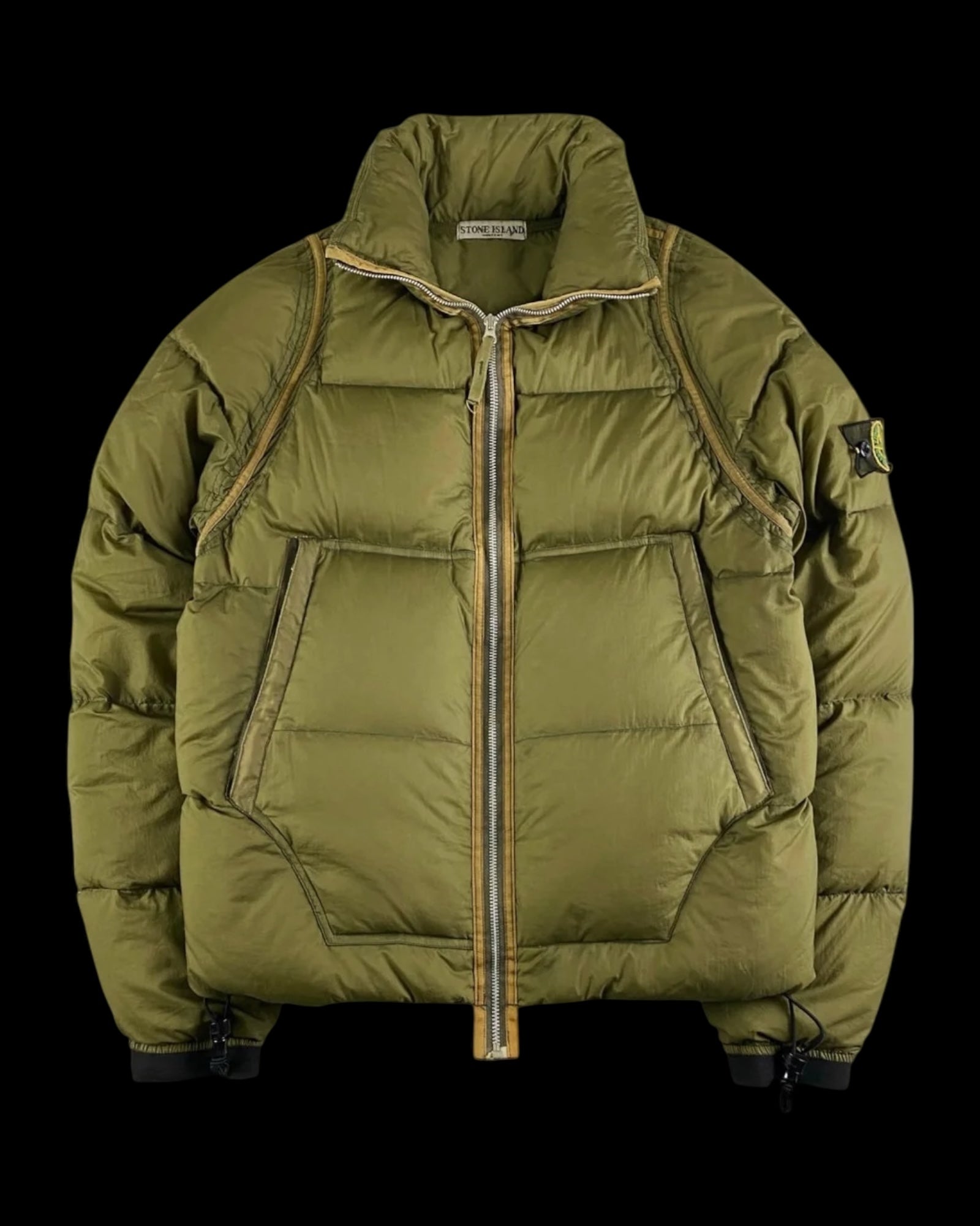 Nylon Tela Opaque Puffer