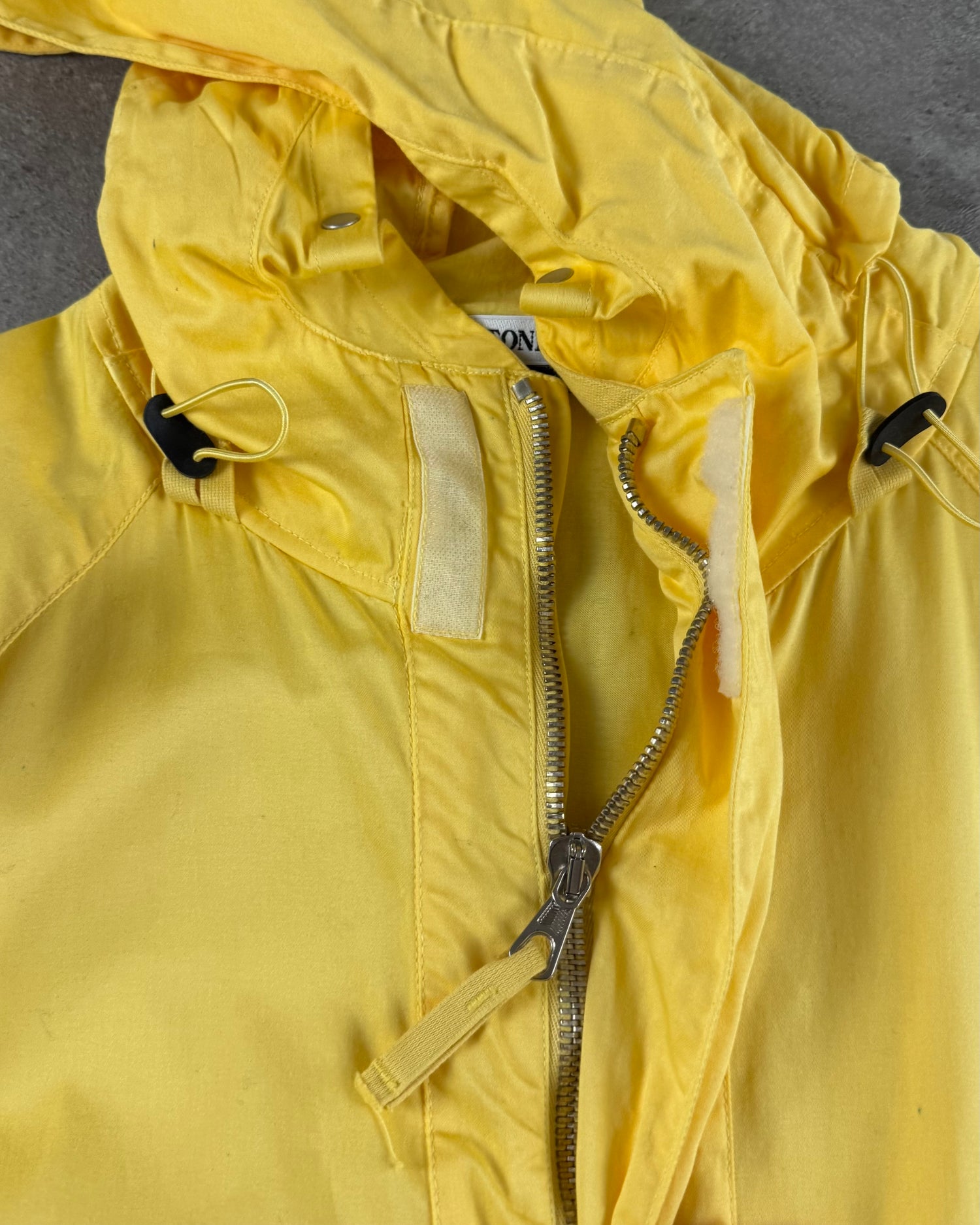 Raso Gommato Hooded Deck Jacket