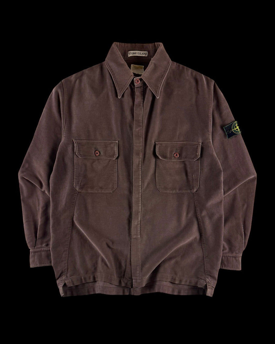 Stone Island AW 1998 Moleskin Casual Shirt [XL]