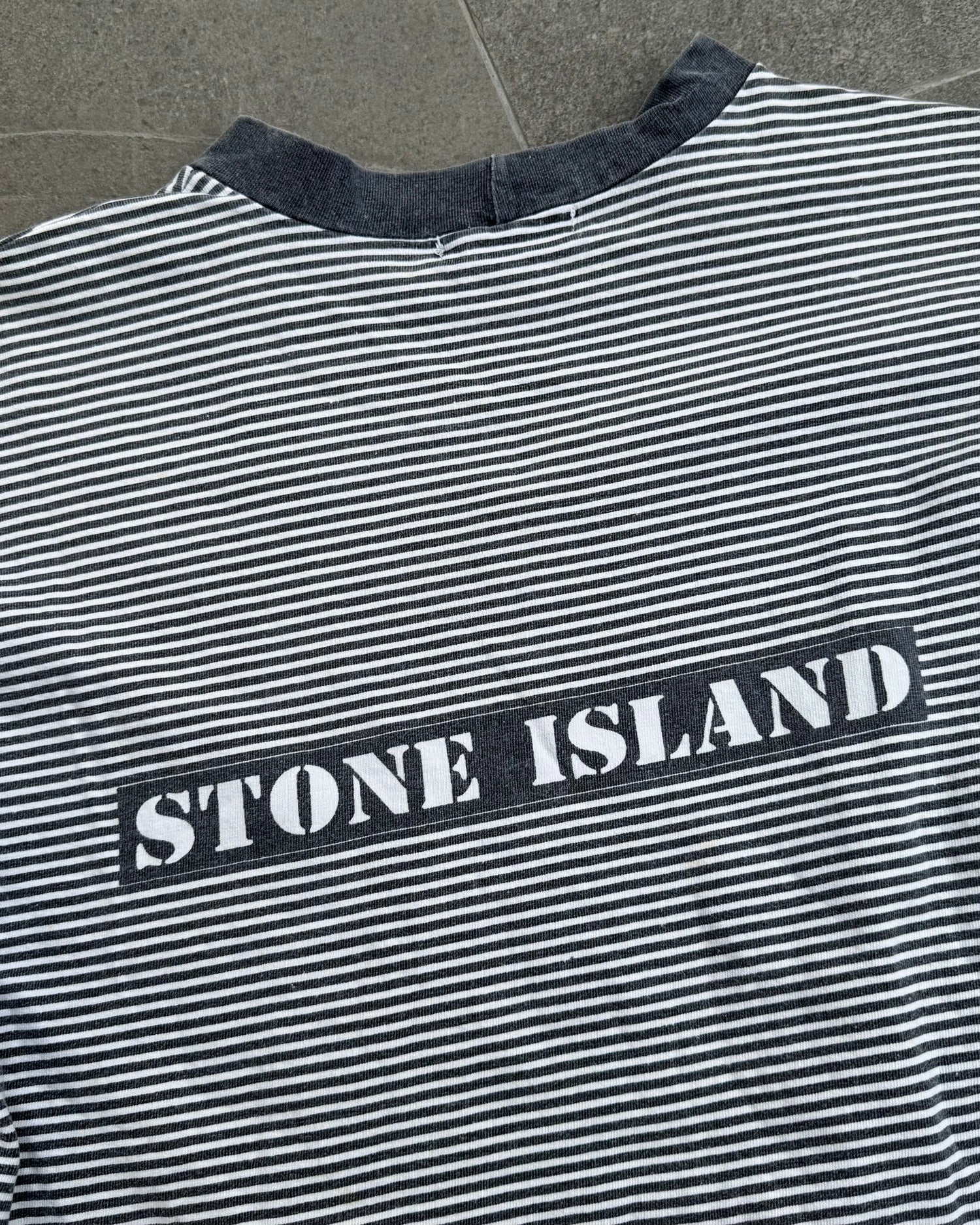 Stone Island 1980’s Marina Striped T-Shirt [M]