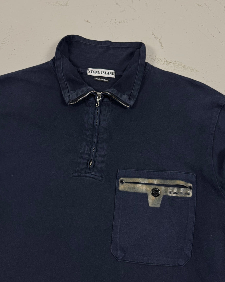 Stone Island SS 2000 1/4 Zip Sweatshirt [M]