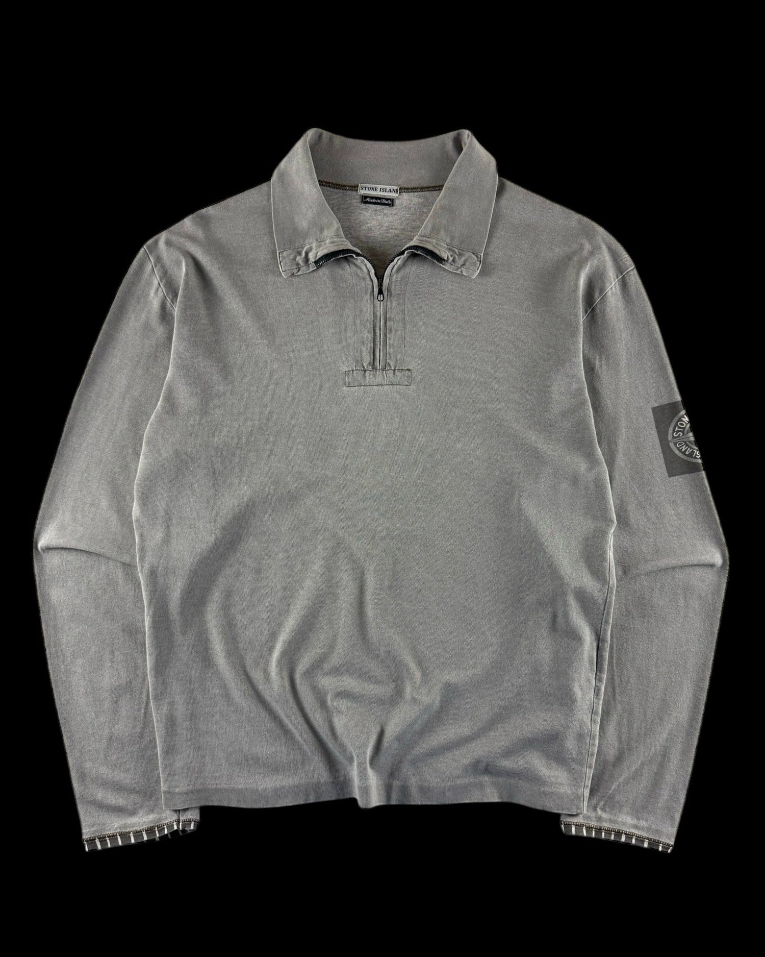 Stone Island SS 2003 Arm Compass Box Logo Pullover [L]
