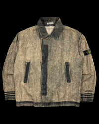 Lino Gommato Reverse Colour Process Jacket