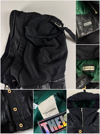 Boneville 1980’s Leather Hooded Jacket [XXL]