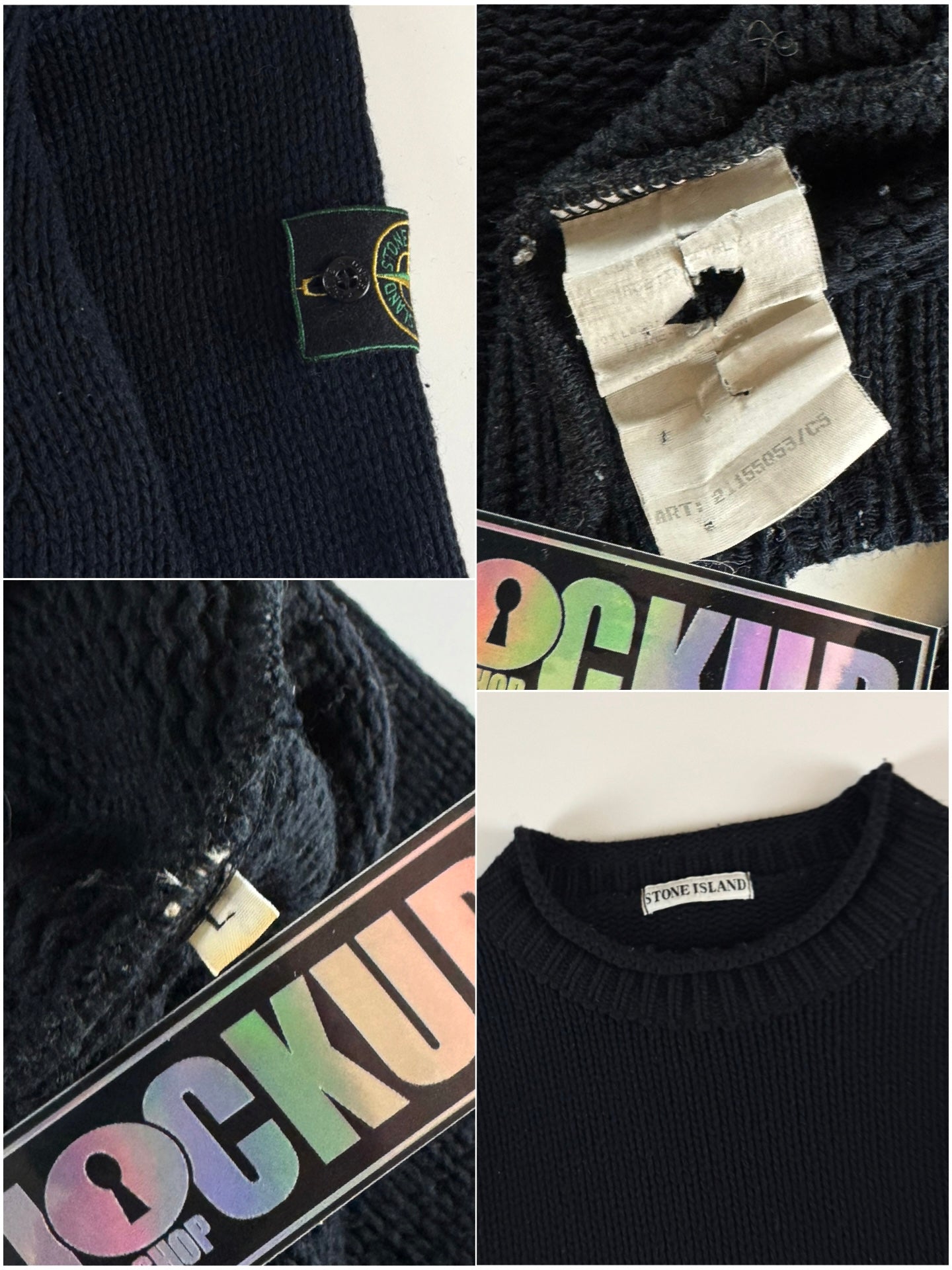 Stone Island AW 1994 Knitted Sweater [L]