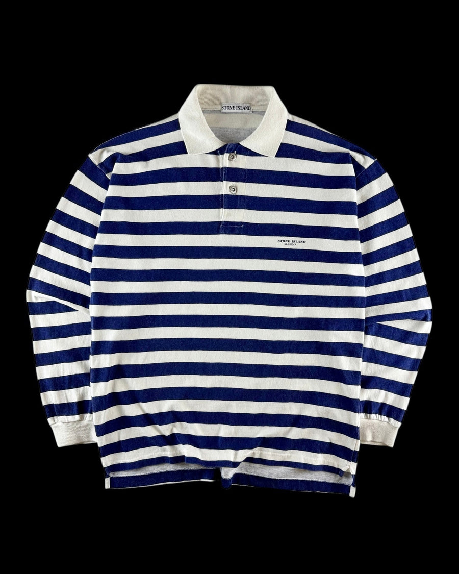 Stone Island 1980’s Marina Striped Rugby [L]