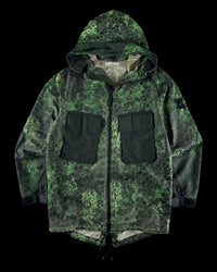 Stone Island SS 2015 Aligator Camo Light Cotton Nylon Parka Jacket [M]