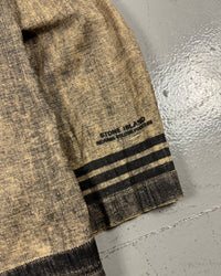 Lino Gommato Reverse Colour Process Jacket