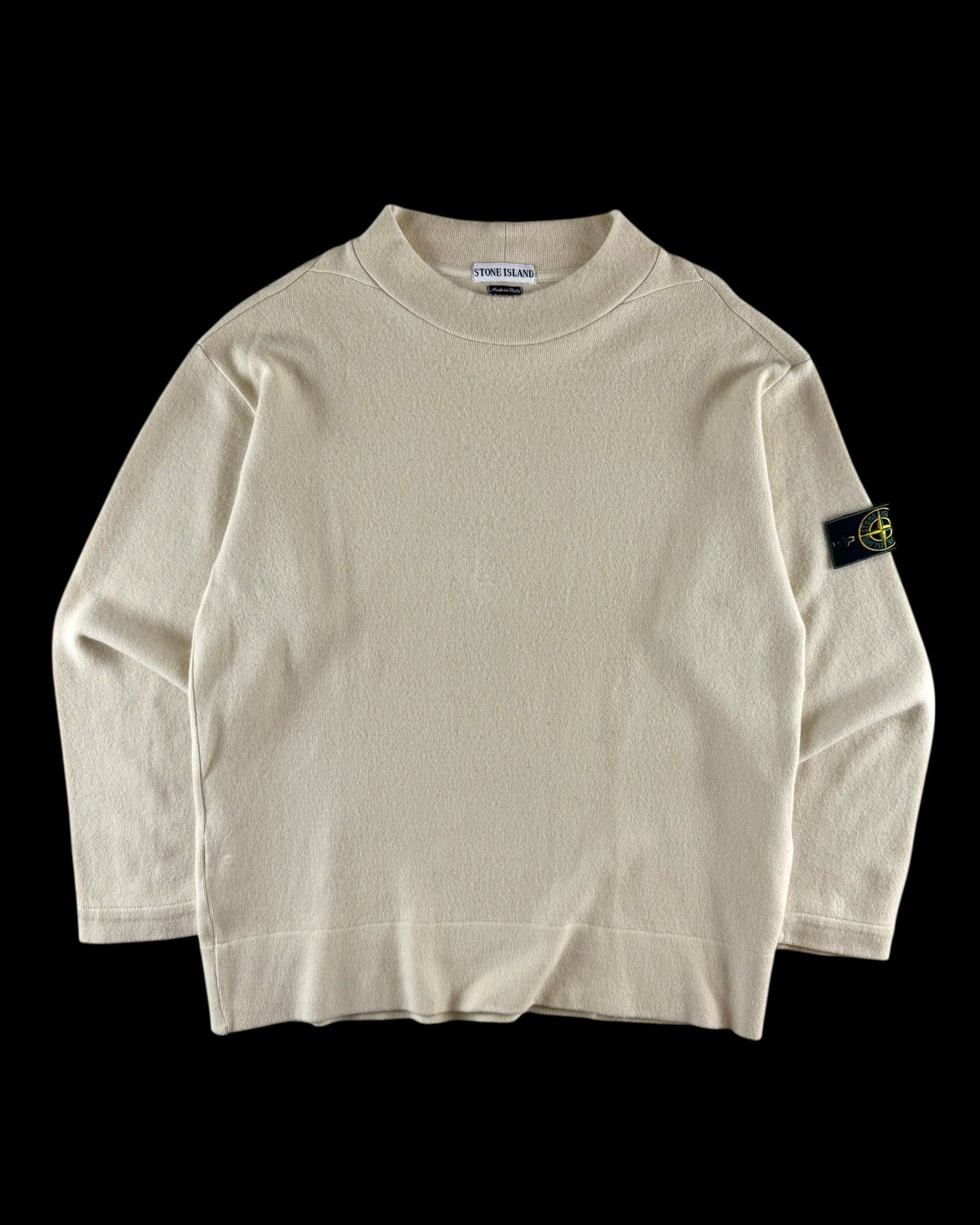 Stone Island AW 1997 Mock Neck Knitted Sweater [L]