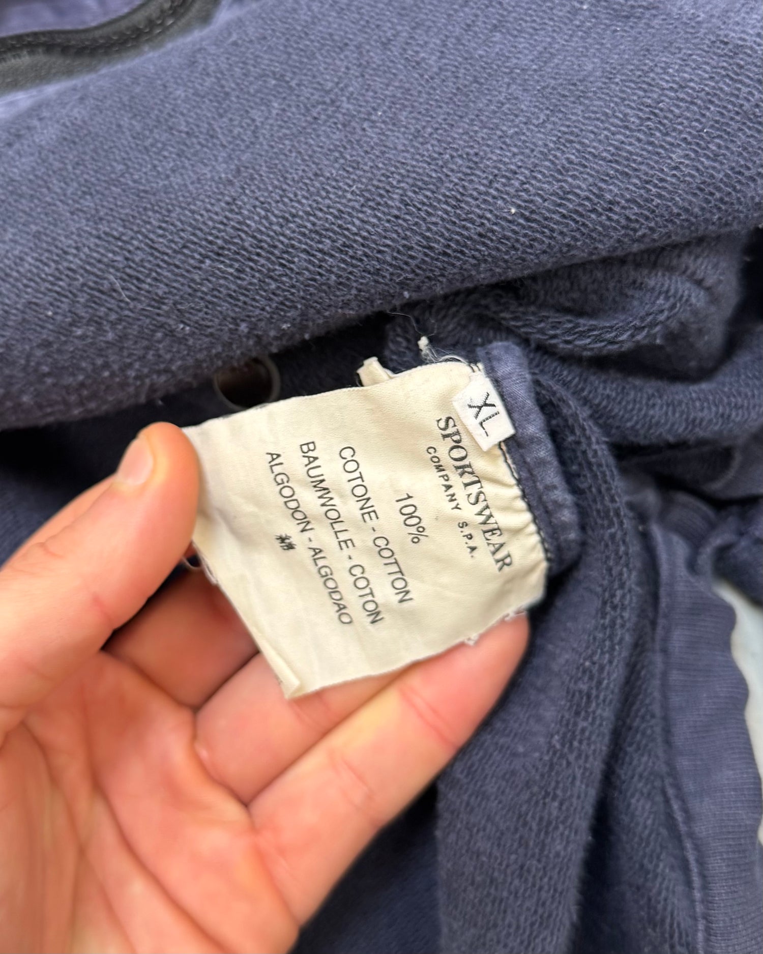 Stone Island SS 1998 Hooded Sweatshirt [XL]