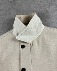 Button Up Wool Overshirt