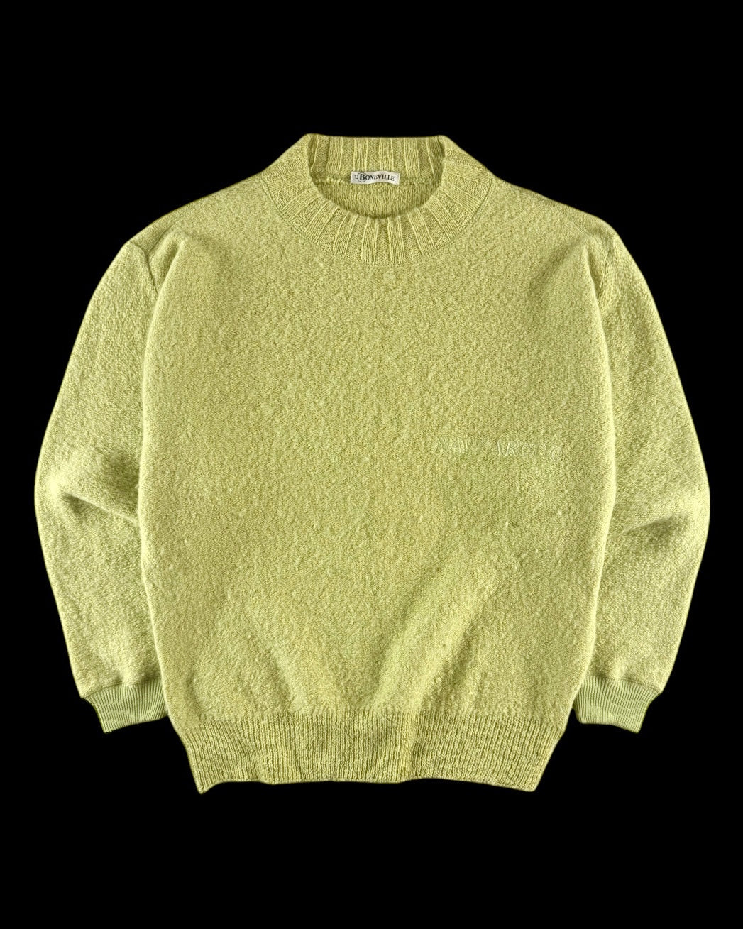 Boneville 1980’s Navy Arctic Wool Sweater [L]