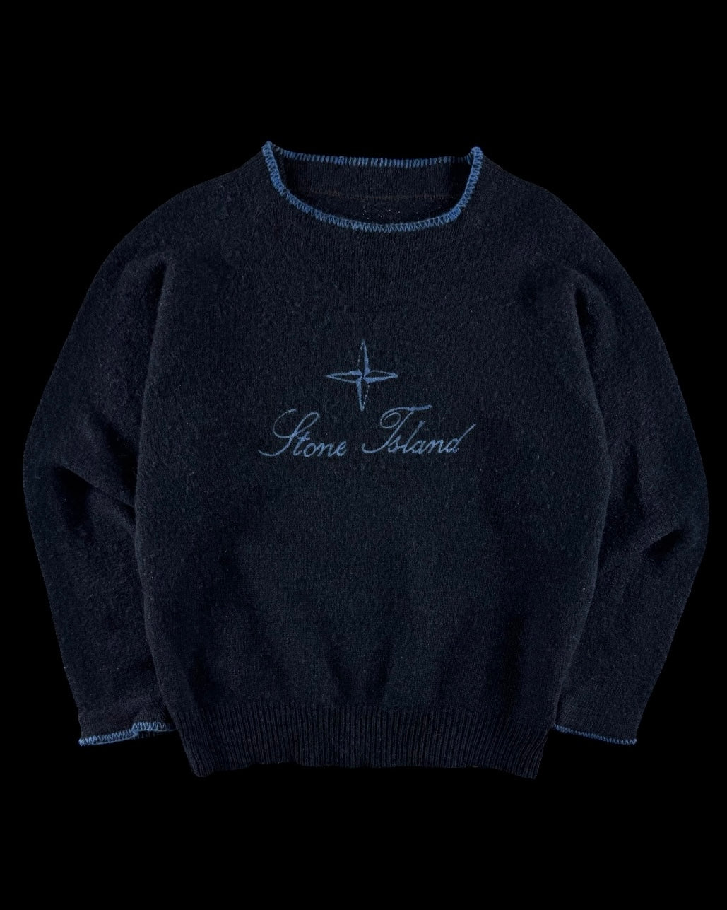 Script logo Wool Sweater