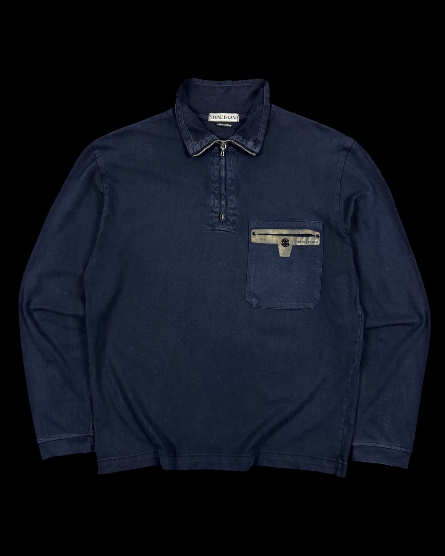 Stone Island SS 2000 1/4 Zip Sweatshirt [M]