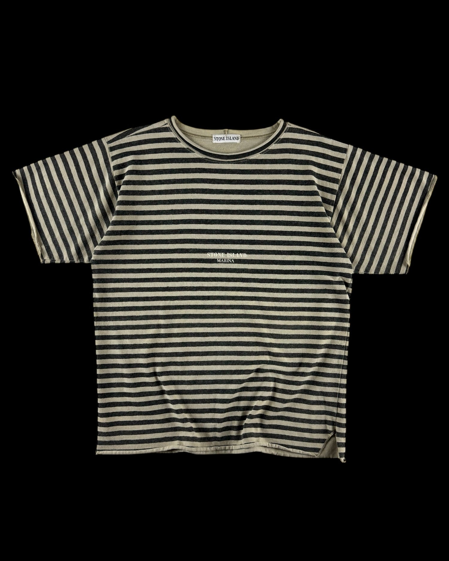 Stone Island SS 1992 Striped Marina T-Shirt [L]