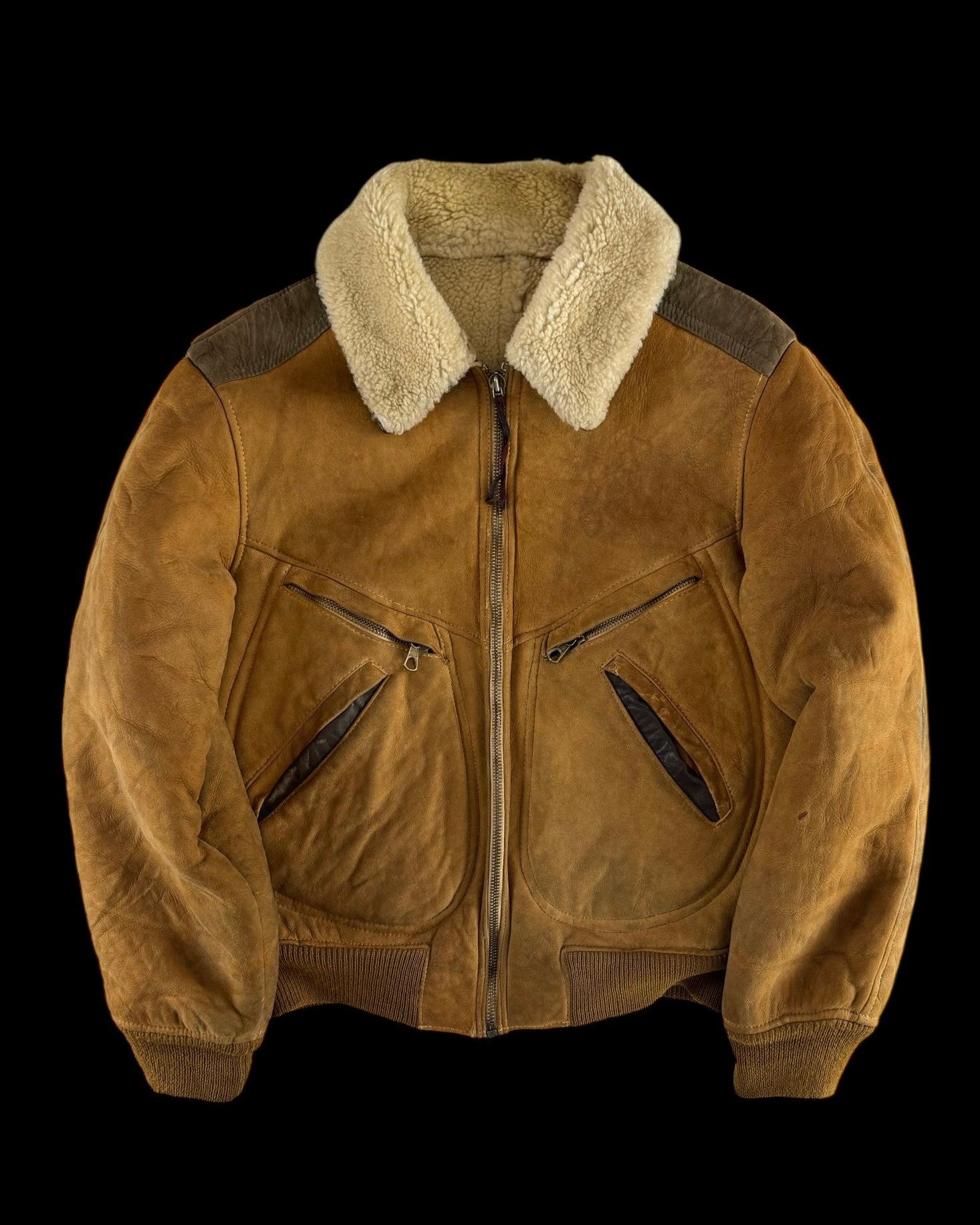 C.P. Company 1980’s Sherpa Lined Pilots Bomber Jacket [S]