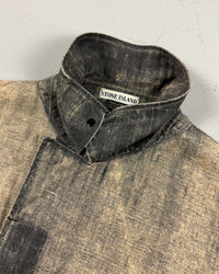 Lino Gommato Reverse Colour Process Jacket