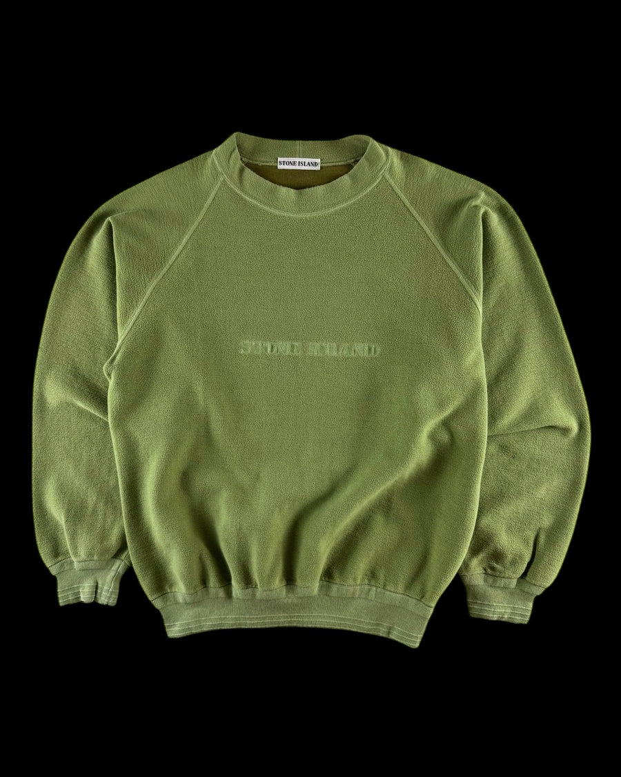 Stone Island 1992 Fleece Logo Sweatshirt [L]