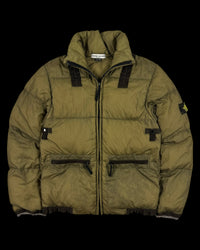 Opaque Nylon Tela Goose Down Jacket