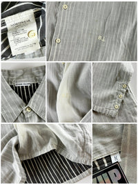 Stone Island SS 2003 Dual Layer Striped Shirt [M]