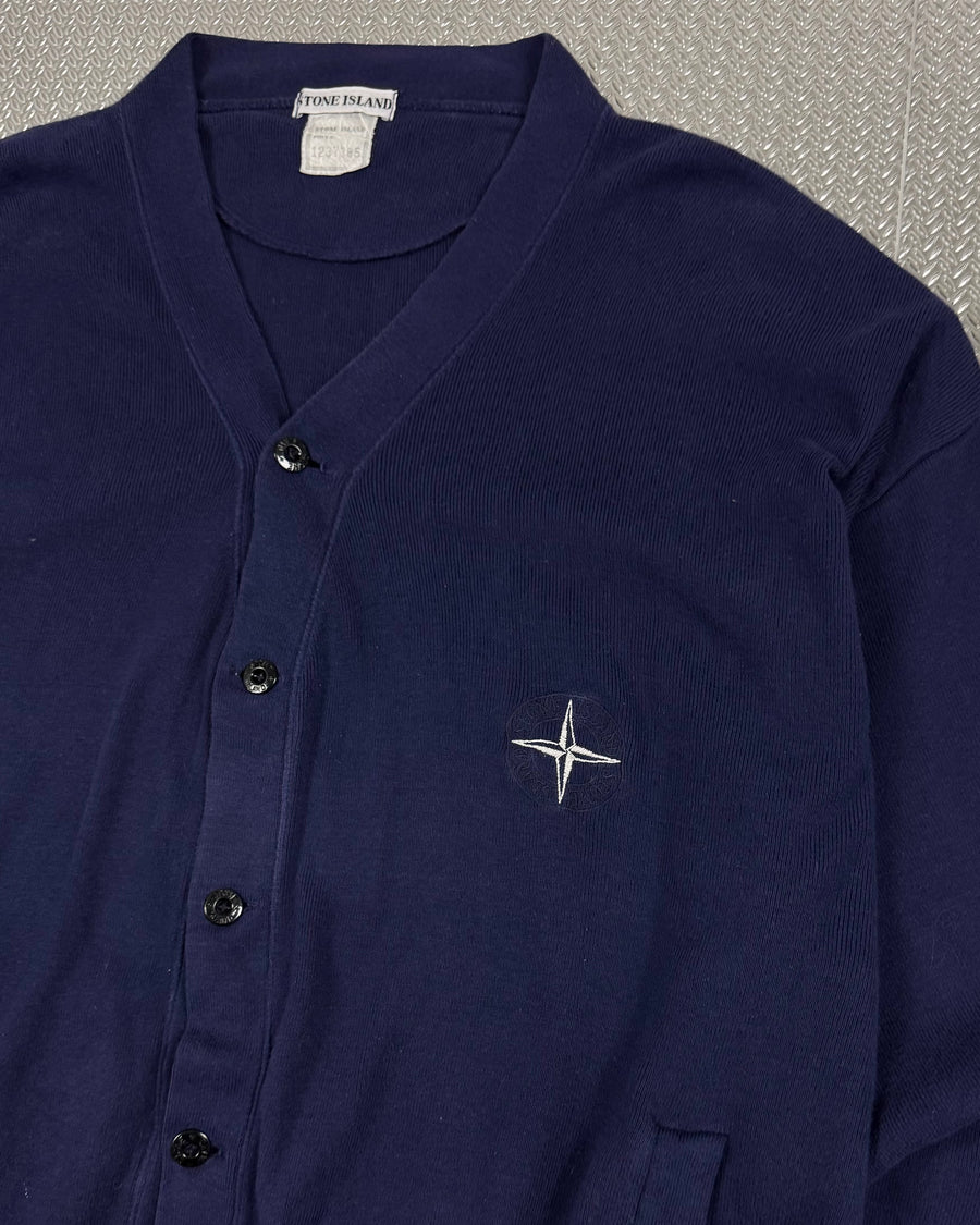 Stone Island 1980’s Compass Logo Cardigan Sweatshirt [XL]