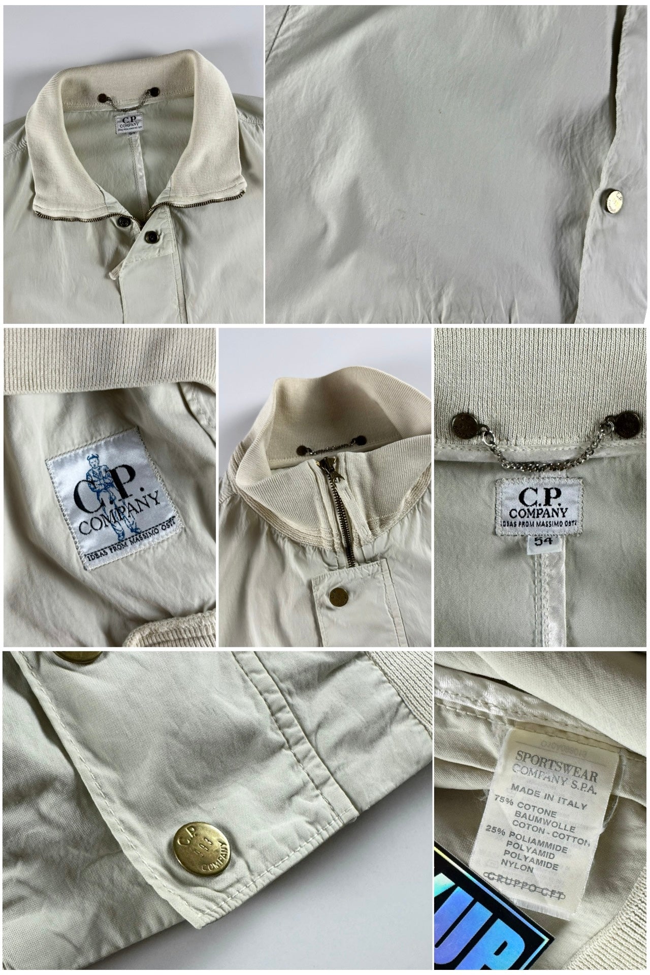 C.P. Company SS 1993 Ideas Zip Up Jacket [XL]