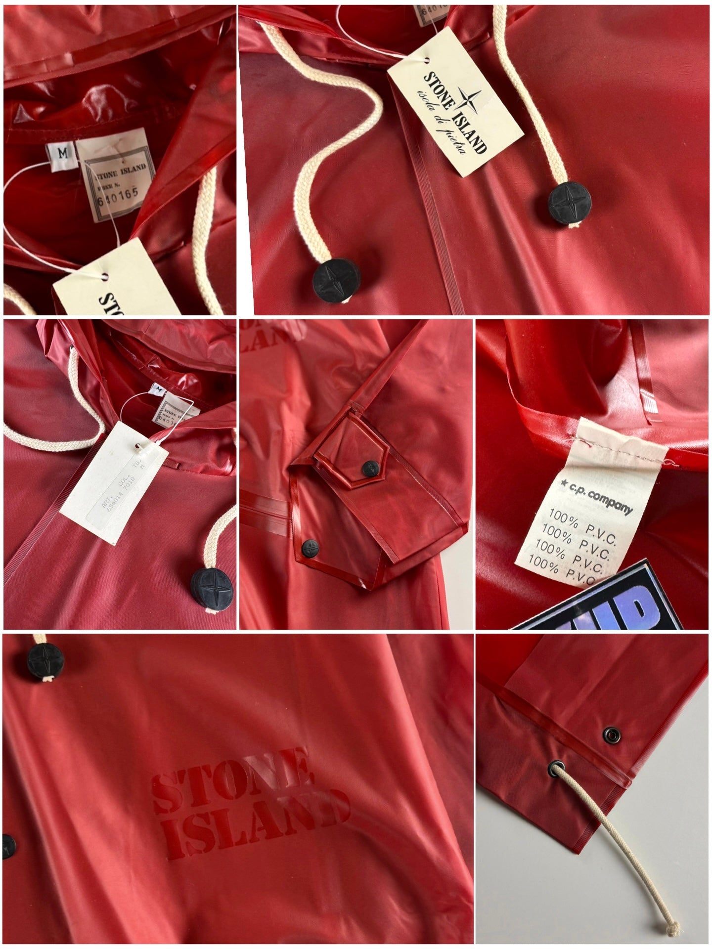 Stone Island 1980’s 100% PVC Jacket