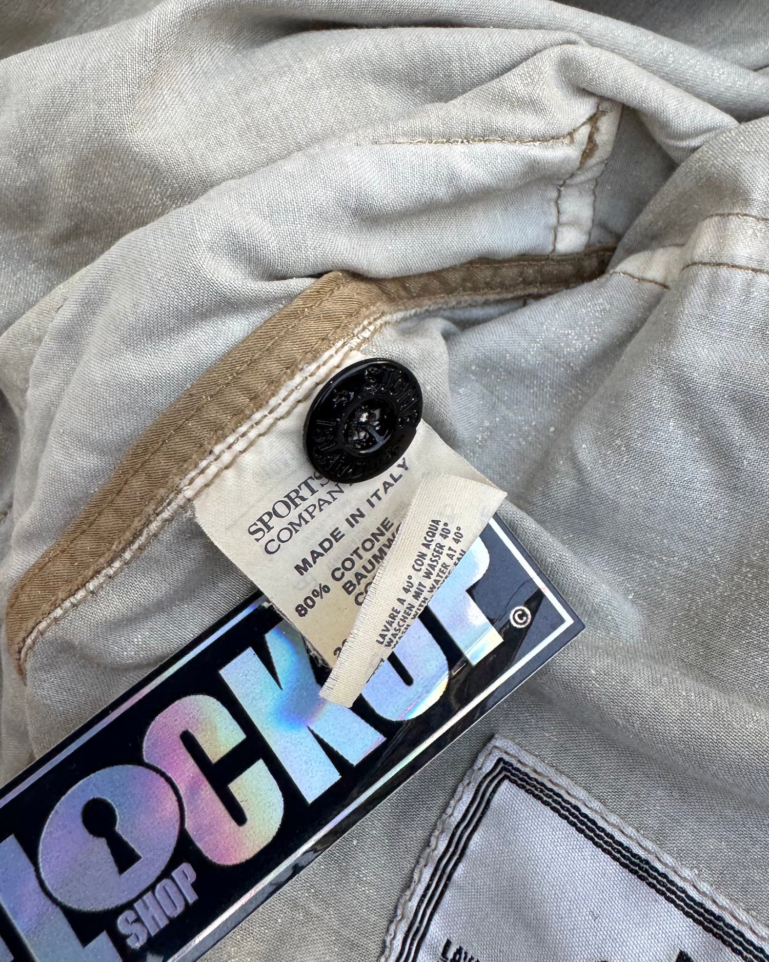 Stone Island 1990’s Raso Gommato Jacket [L]