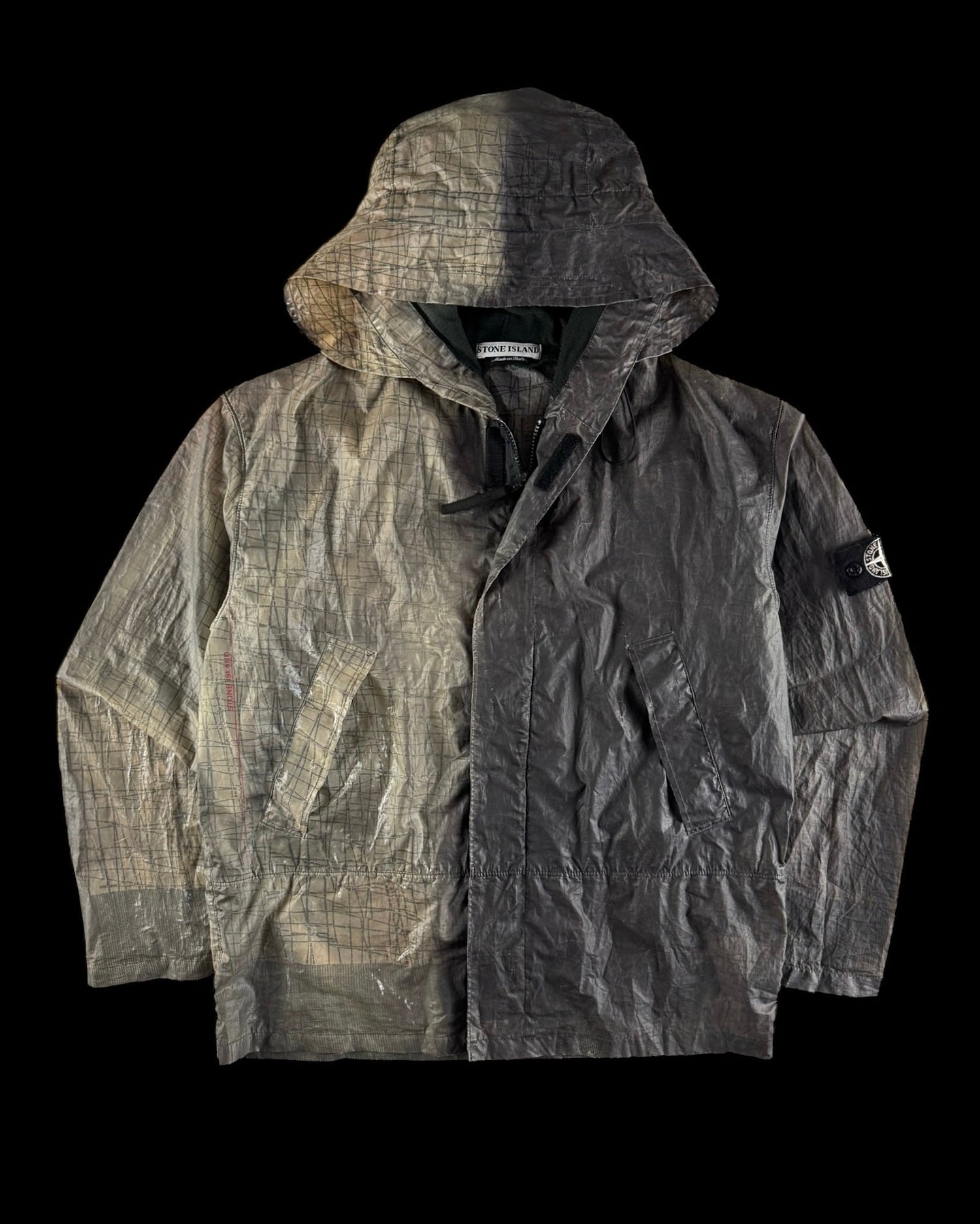 Stone Island SS 2000 Liquid Crystal Heat Reactive Ice Jacket [XL]