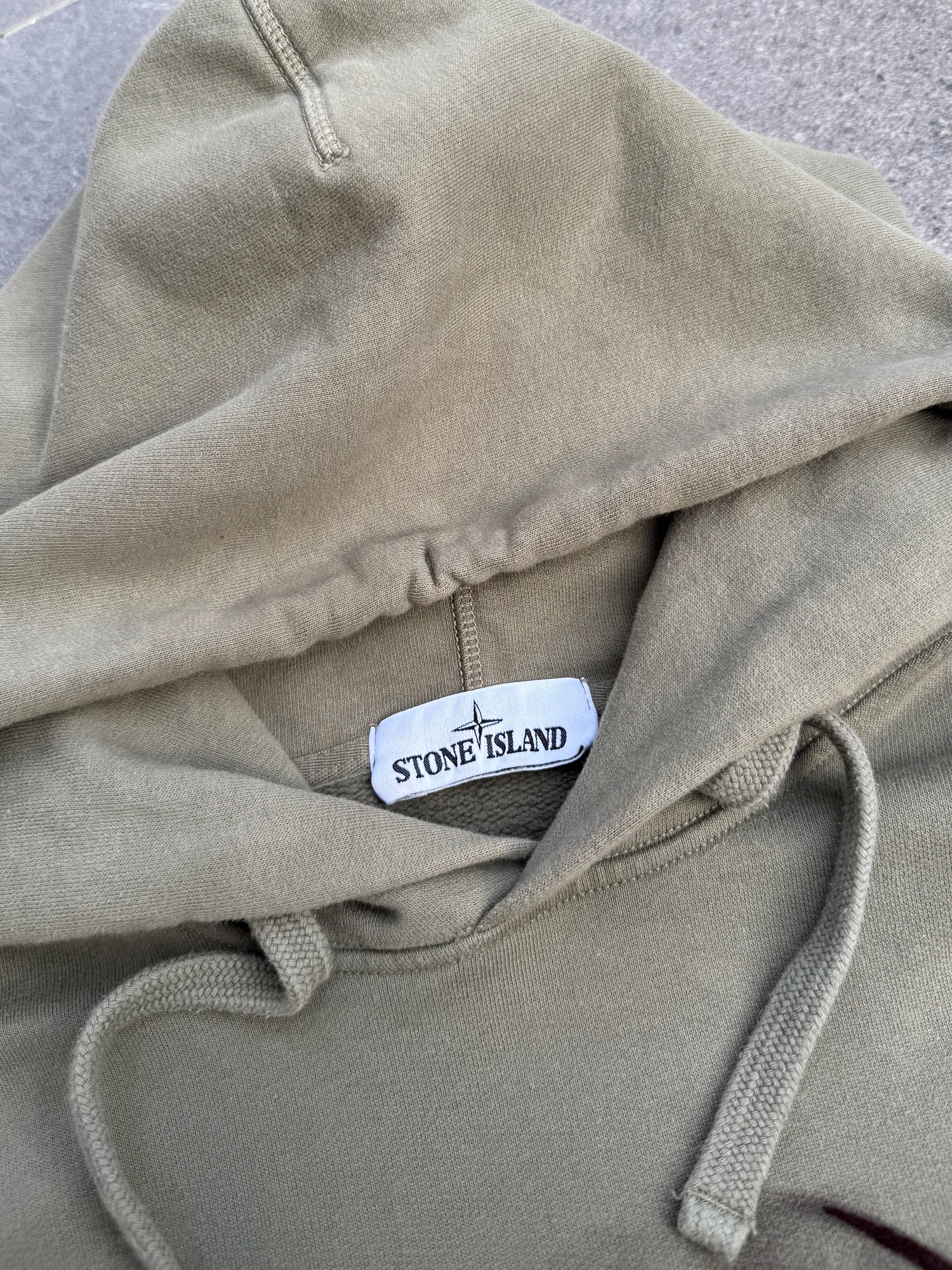 Stone Island AW 2022 Fade Compass Logo Hooded Sweatshirt [M]
