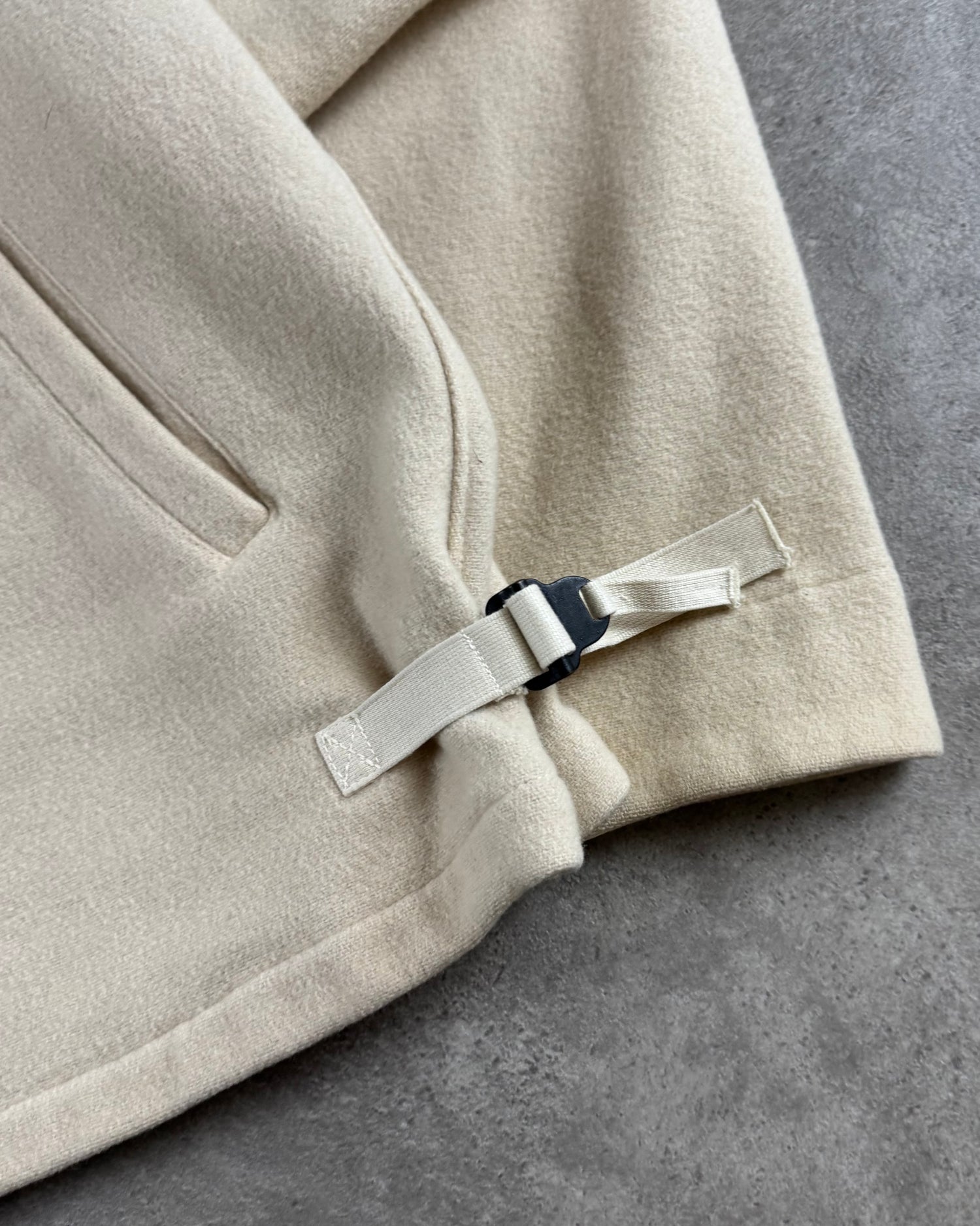 Button Up Wool Overshirt