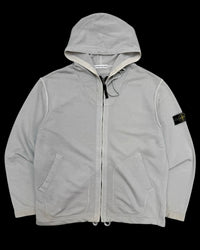 Stone Island SS 1999 Zip Up Hooded Sweatshirt [XL]