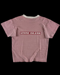 Stone Island 1980’s Compass Logo Striped T-Shirt [S]