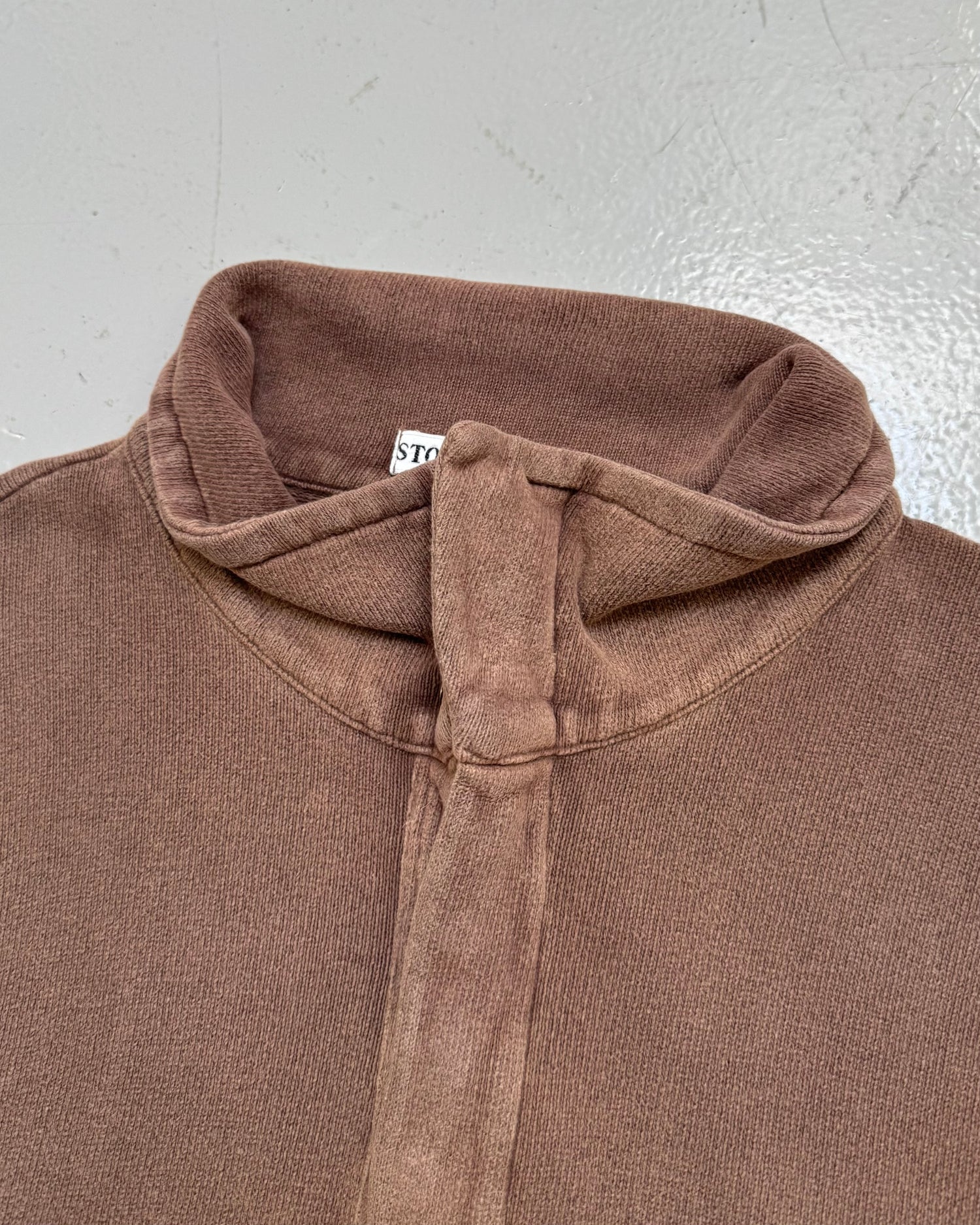 Stone Island AW 1998 1/4 Zip Button Sweatshirt [XXL]
