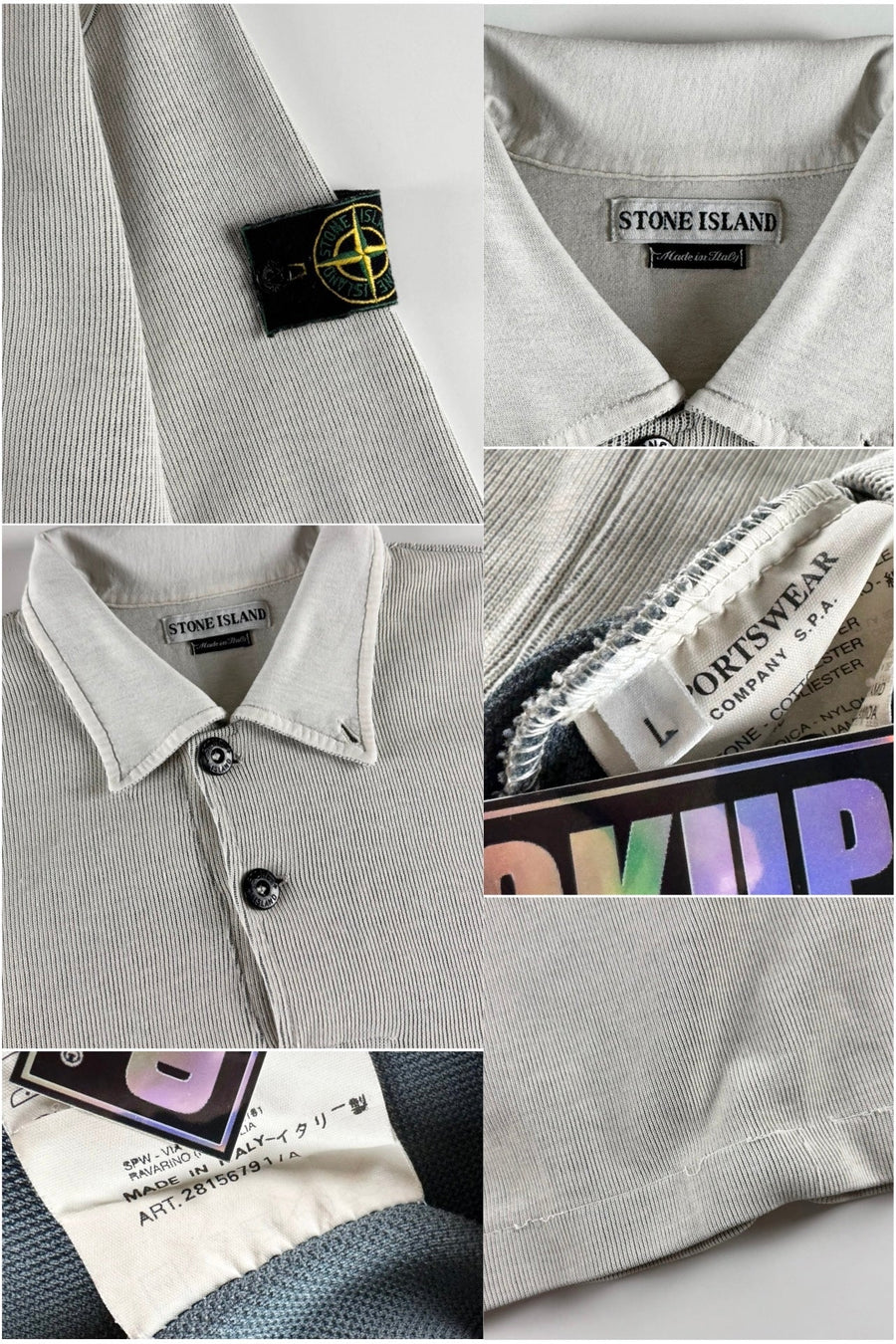Stone Island SS 1998 Pullover Sweatshirt [L]