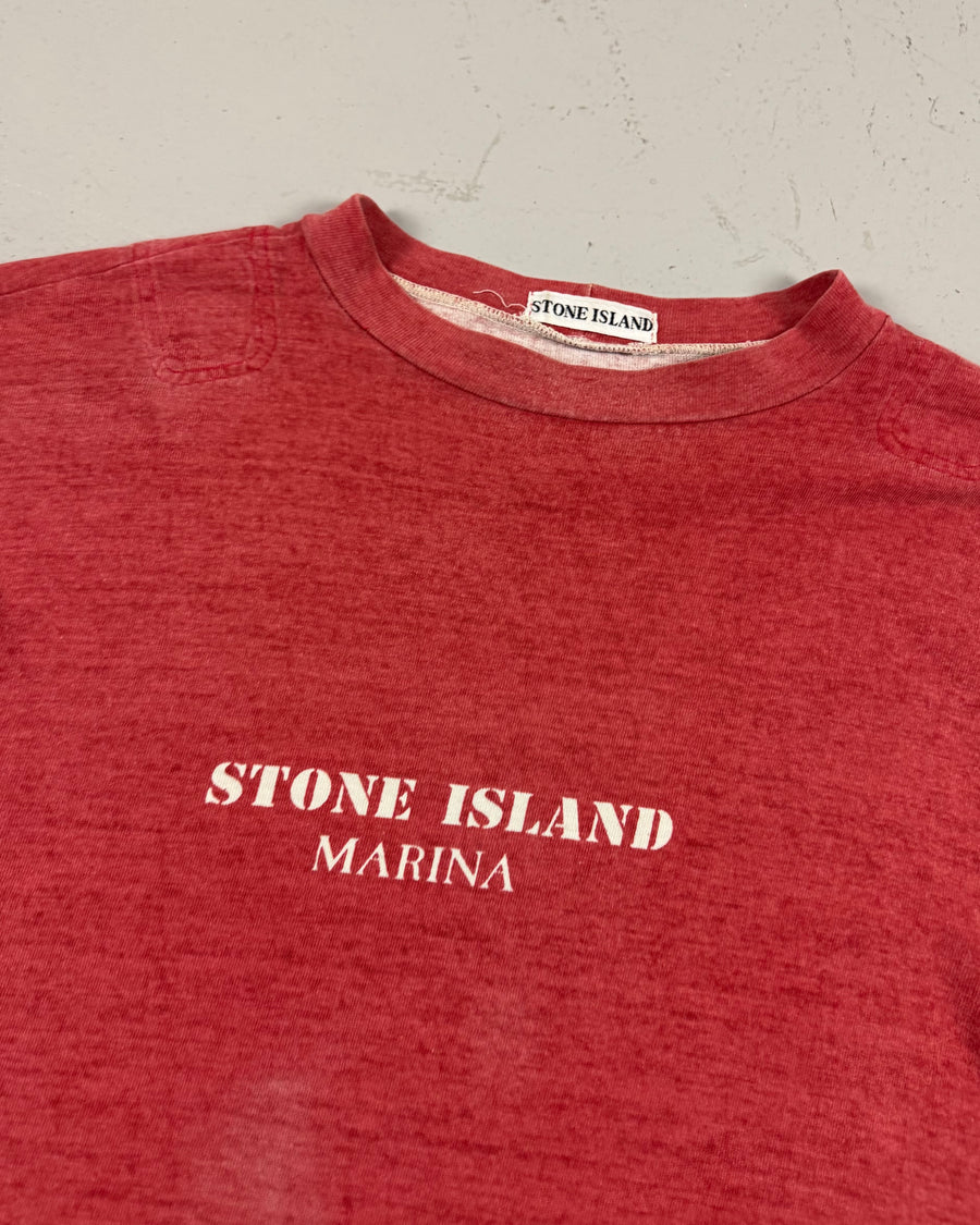 Stone Island 1980’s Marina Logo T-Shirt [L]