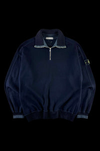 Stone Island 1988 1/4 Zip Pullover Sweater [L]