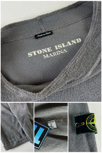 Stone Island 1990s Marina Towelling Sweatshirt [L]