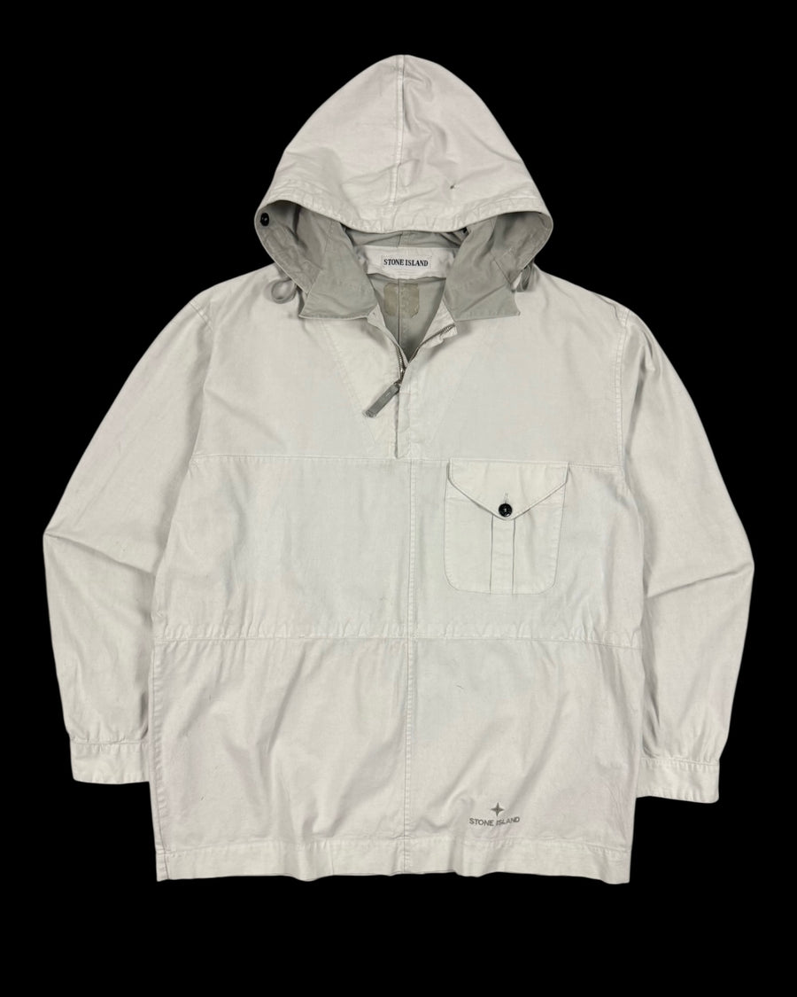 Stone Island SS 1999 Embroidered Logo Anorak Jacket [XL]