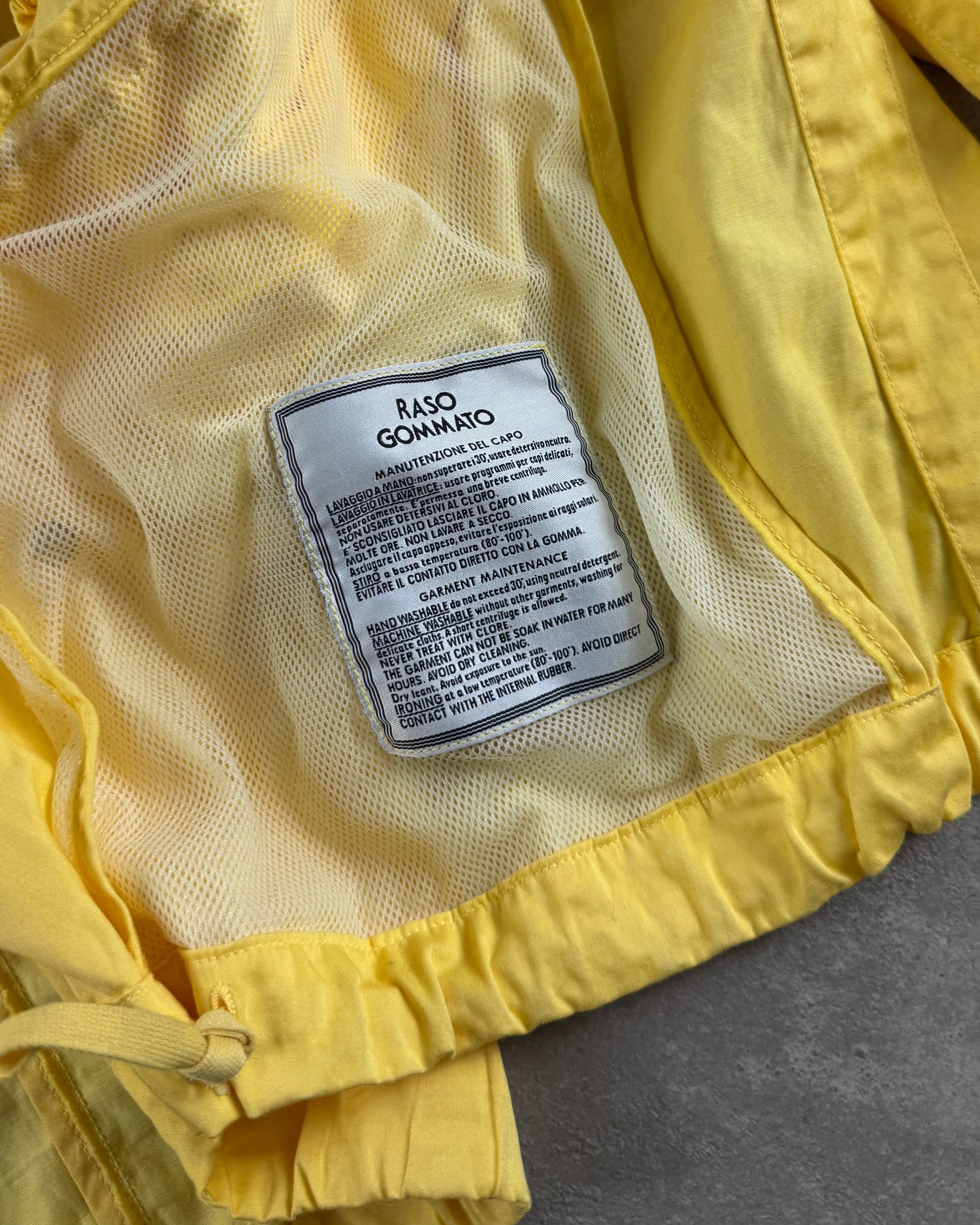 Raso Gommato Hooded Deck Jacket