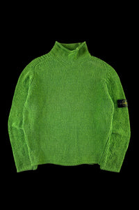 Stone Island 2000 Knitted Mock Neck Sweater [L]