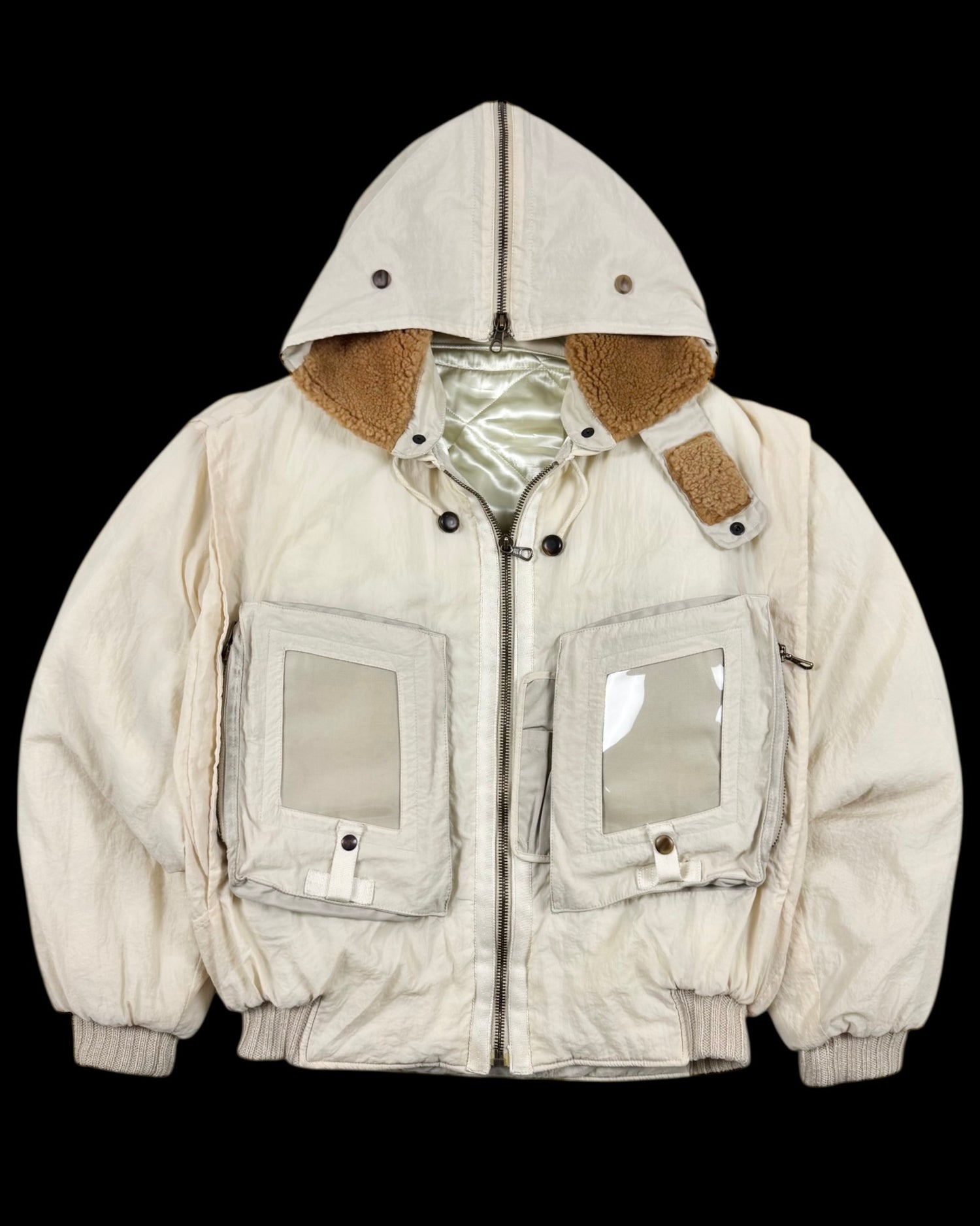 Multipocket Pilots Flight Jacket