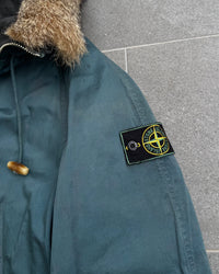 Fur Hood Raso Gommato Jacket