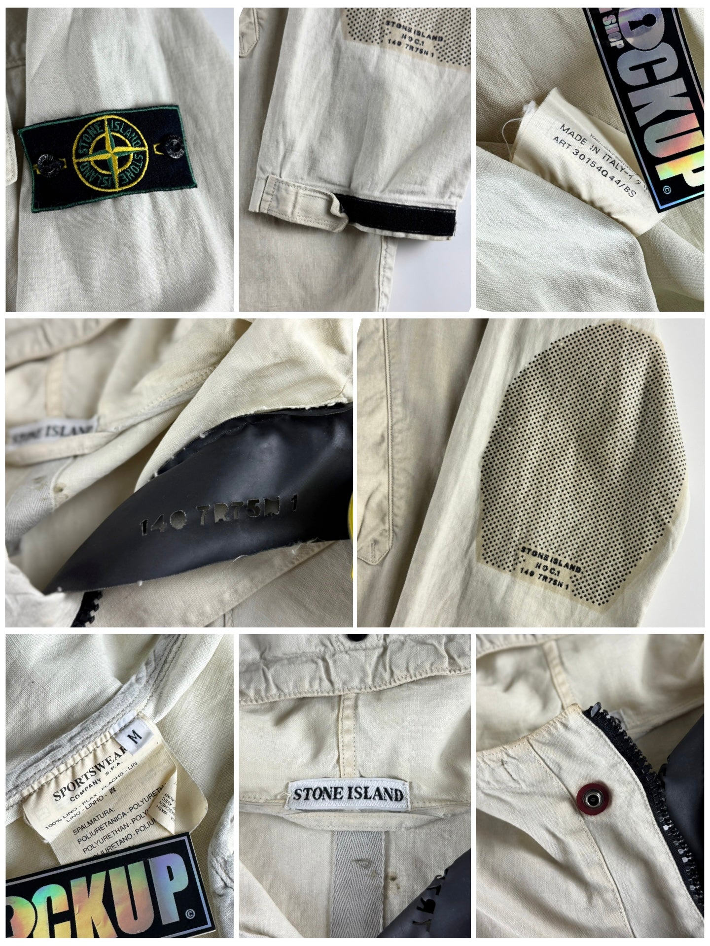 Stone Island SS 1999 NOC-1 Hooded Utility Jacket [XL]