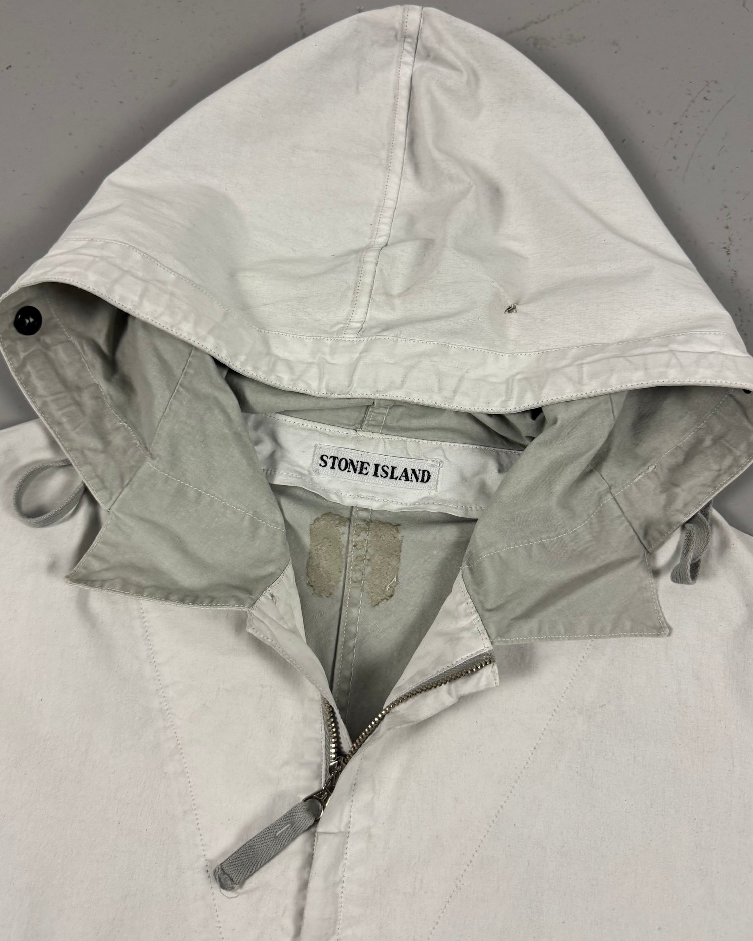 Stone Island SS 1999 Embroidered Logo Anorak Jacket [XL]