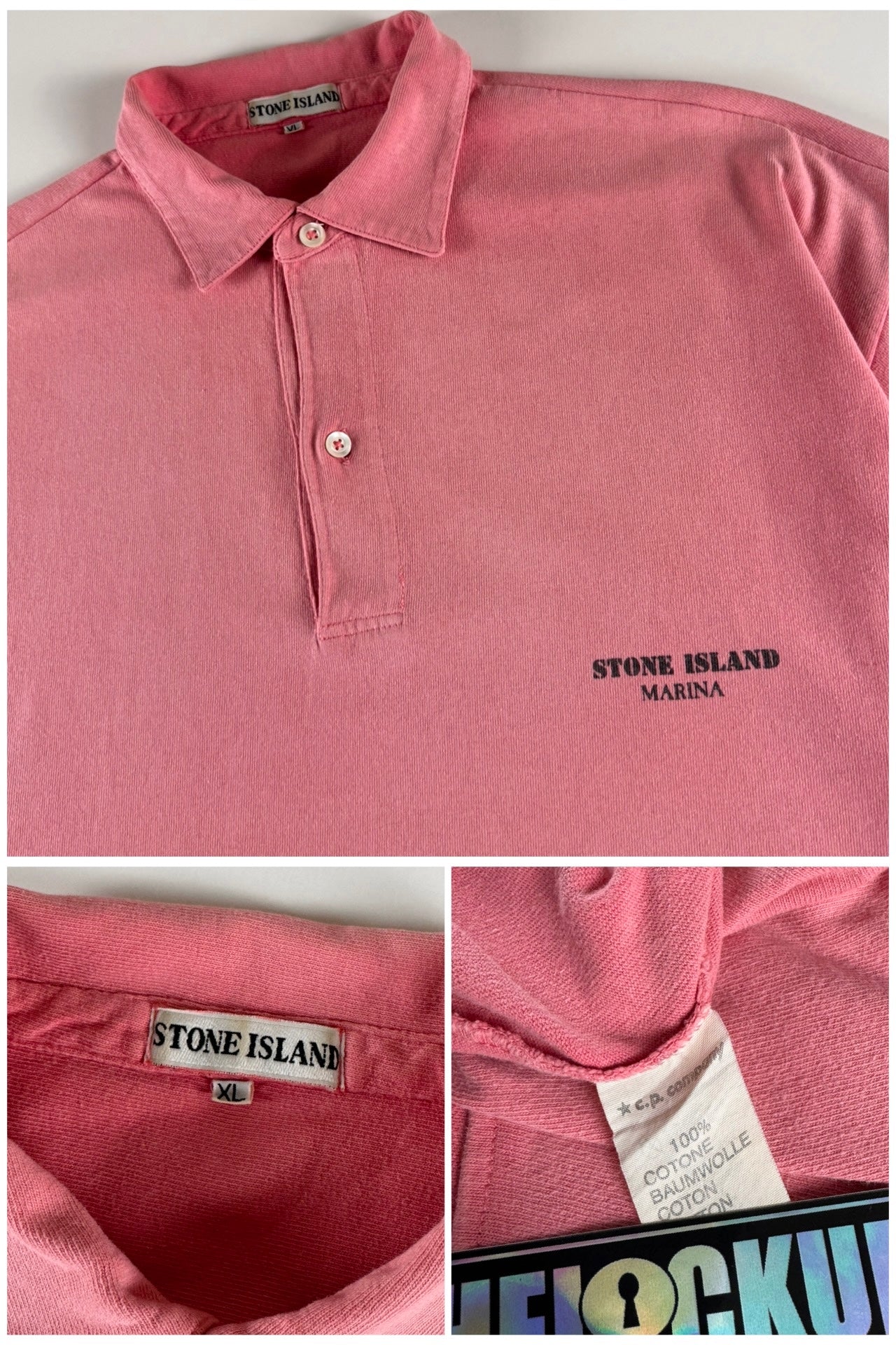 Stone Island 1980’s Marina Polo Shirt [XL]