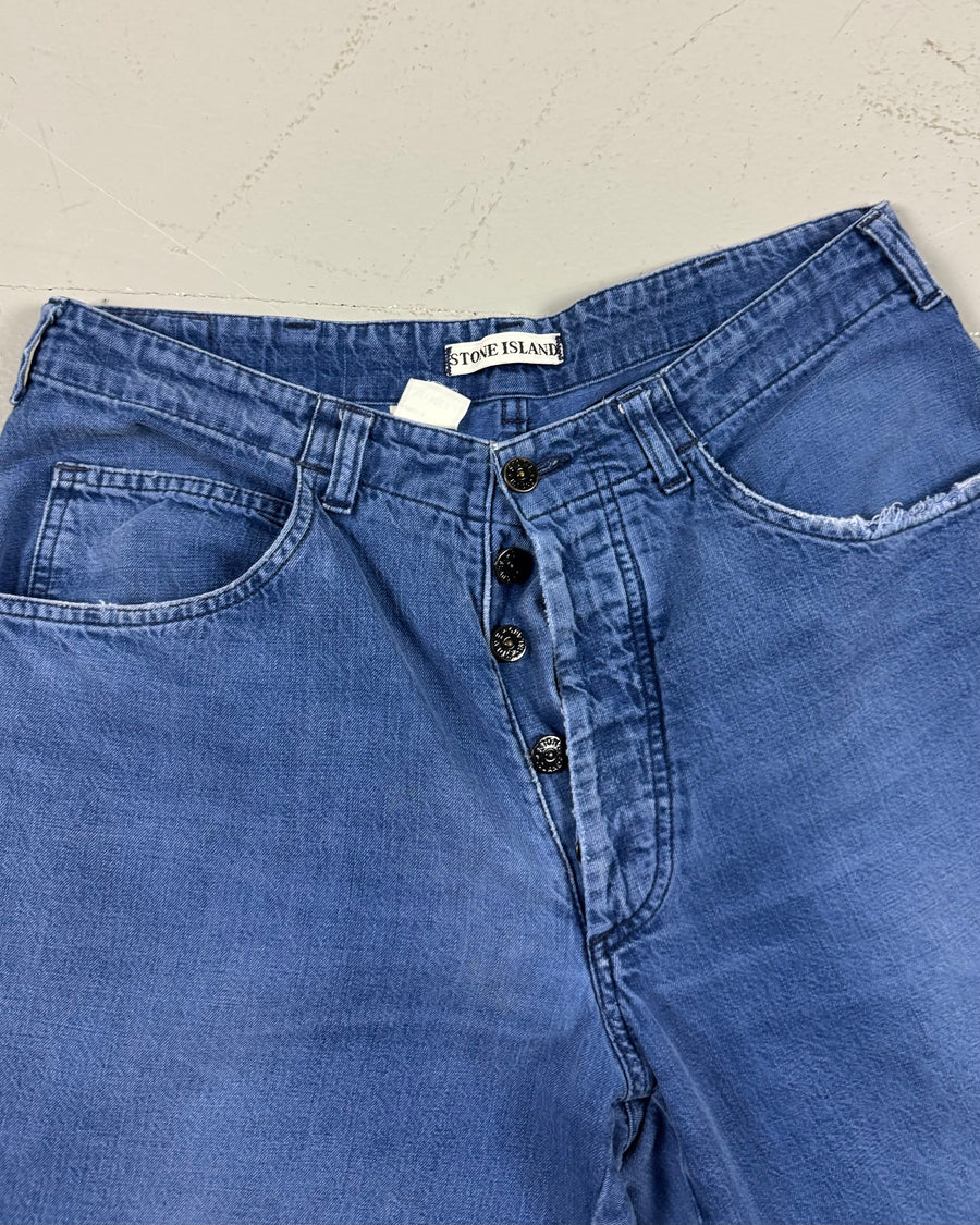 Stone Island 1980’s Denim Square Patch Jeans [50]