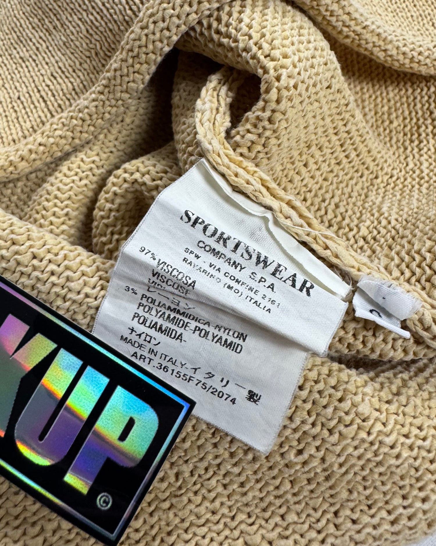 Stone Island 2000’s Knitted Sweater [S]