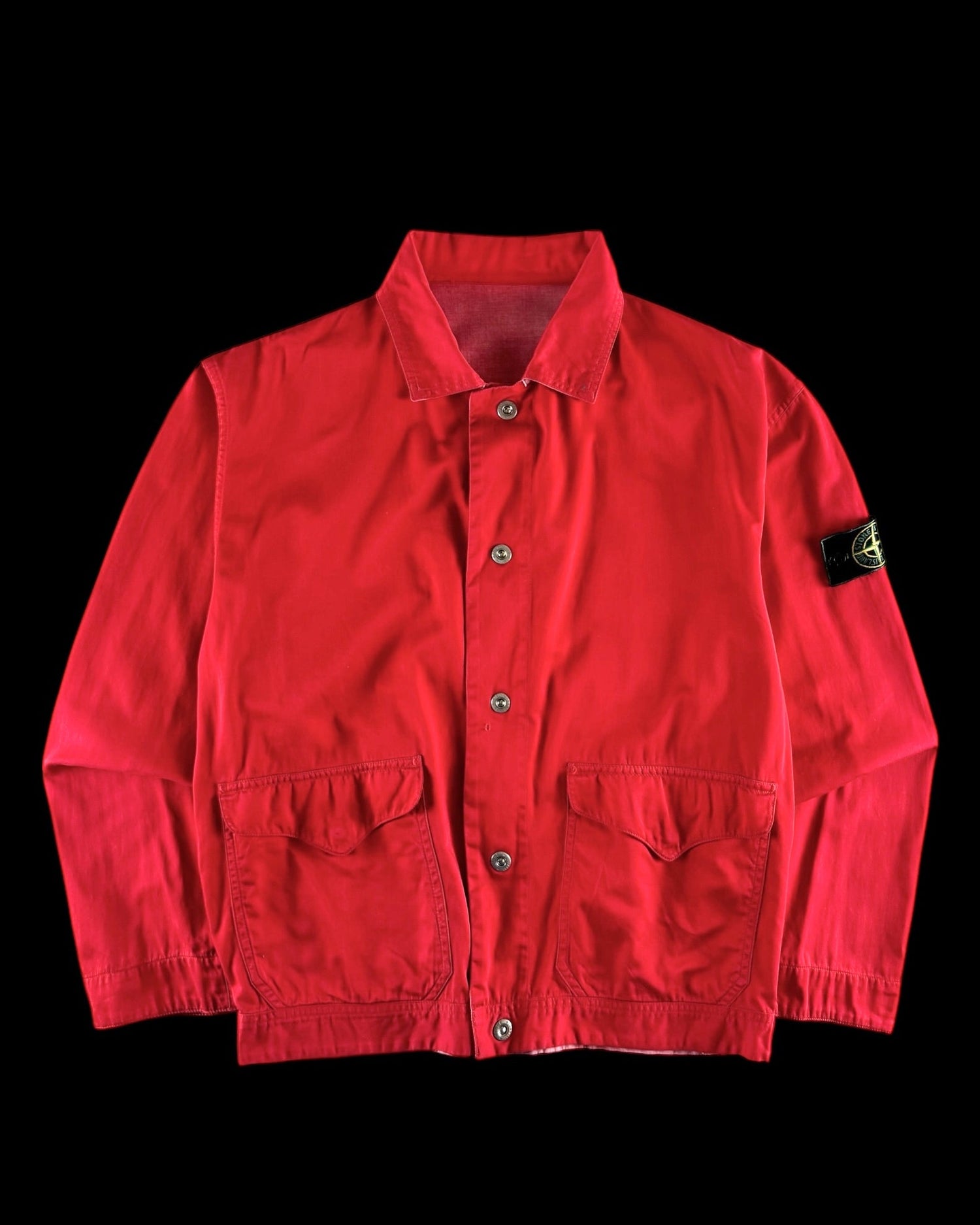 Stone Island 1980’s Reversible Raso Gommato Jacket [L]