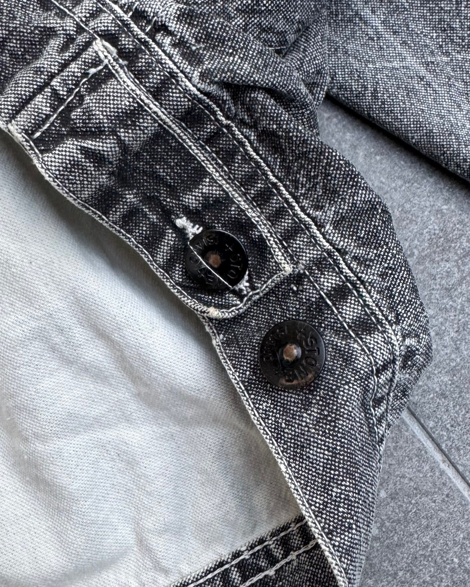 Pigment Dyed Denim Carpenter Jacket